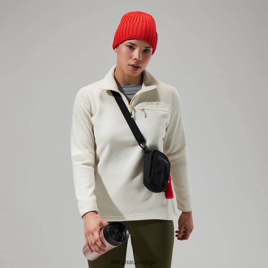 prisme 2.0 mikro halv glidelås fleece Berghaus kvinner naturlig F262D6414 klær