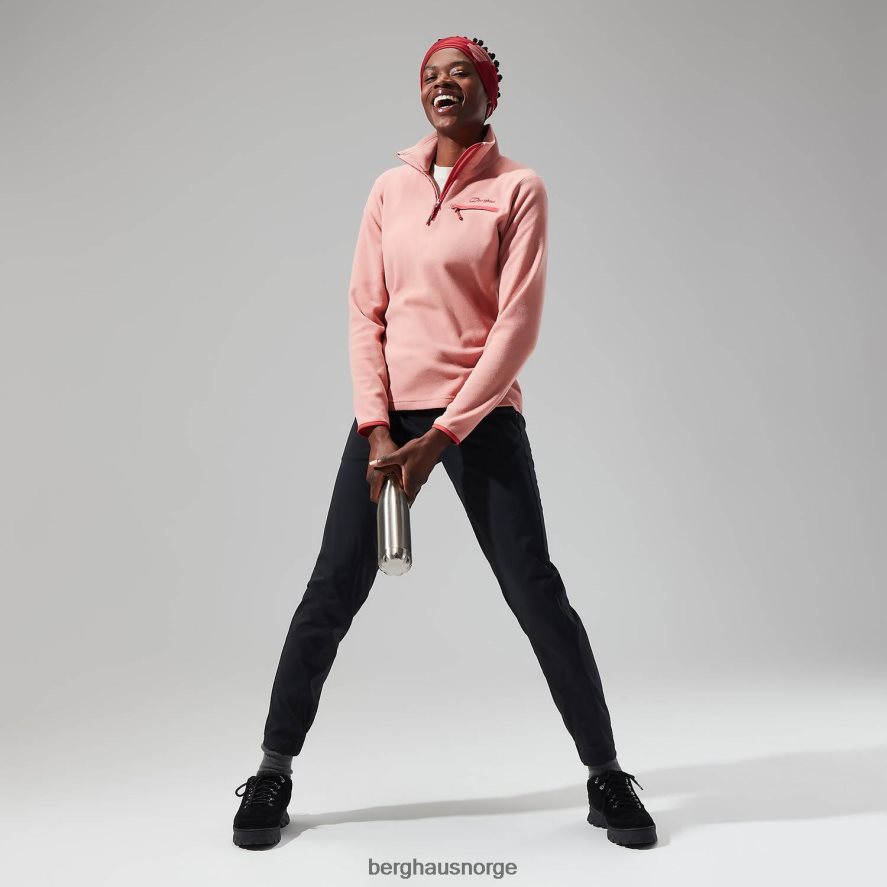 prisme 2.0 mikro halv glidelås fleece Berghaus kvinner rosa F262D6415 klær