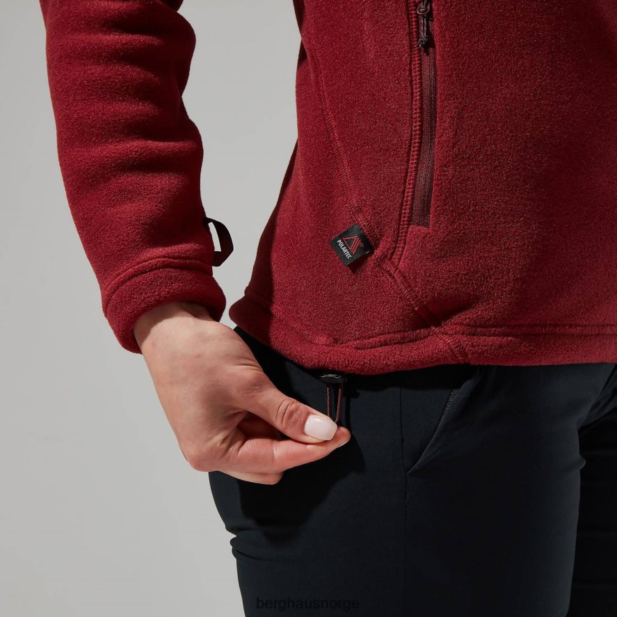 prisme polartec interaktiv jakke Berghaus kvinner rød F262D6426 klær