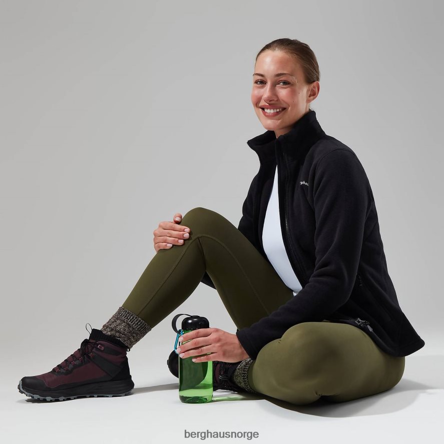 prisme polartec interaktiv jakke Berghaus kvinner svart F262D6420 klær