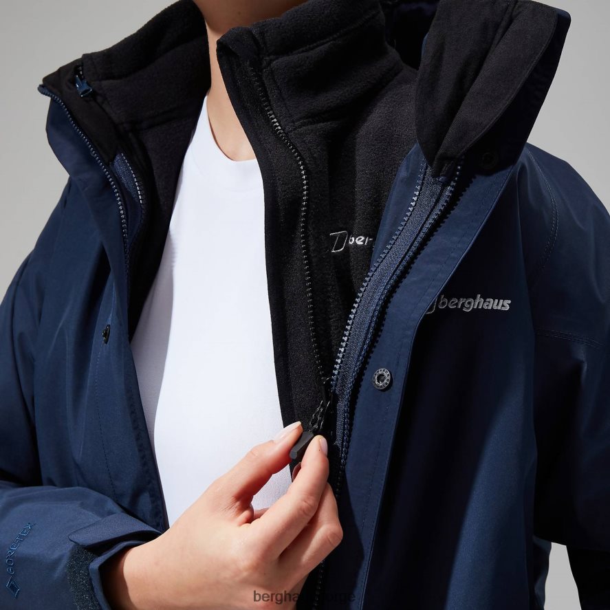 prisme polartec interaktiv jakke Berghaus kvinner svart F262D6420 klær