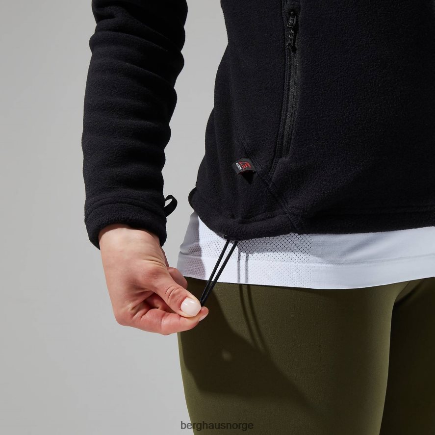prisme polartec interaktiv jakke Berghaus kvinner svart F262D6420 klær