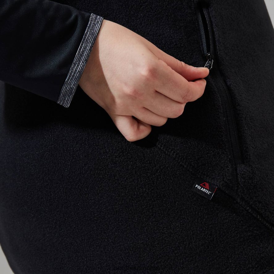 prisme polartec interaktiv vest Berghaus kvinner svart F262D6441 klær