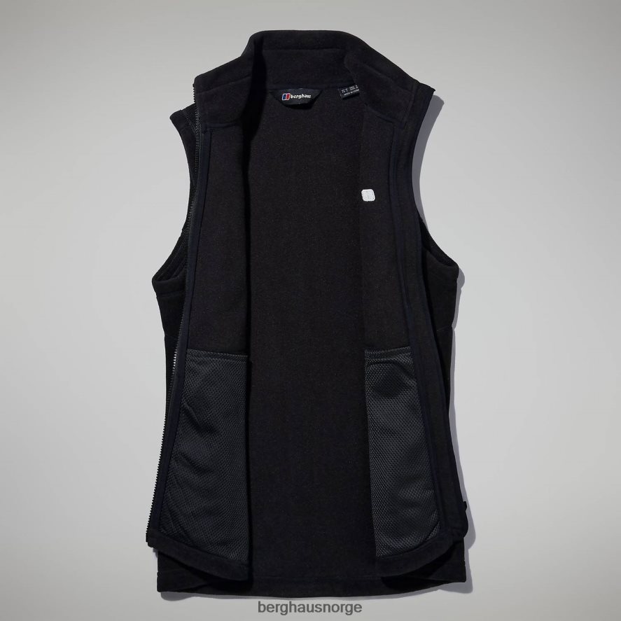 prisme polartec interaktiv vest Berghaus kvinner svart F262D6441 klær