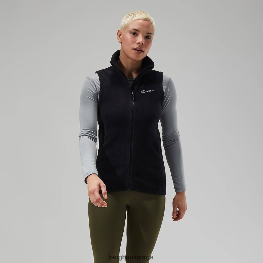 prisme polartec interaktiv vest Berghaus kvinner svart F262D6441 klær