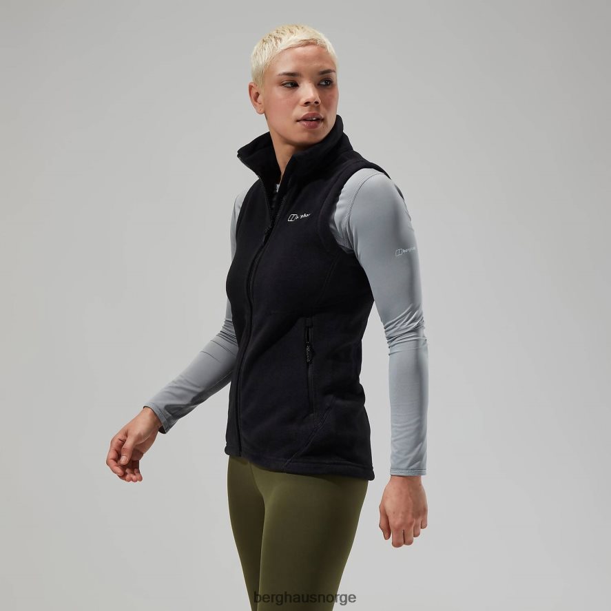 prisme polartec interaktiv vest Berghaus kvinner svart F262D6441 klær