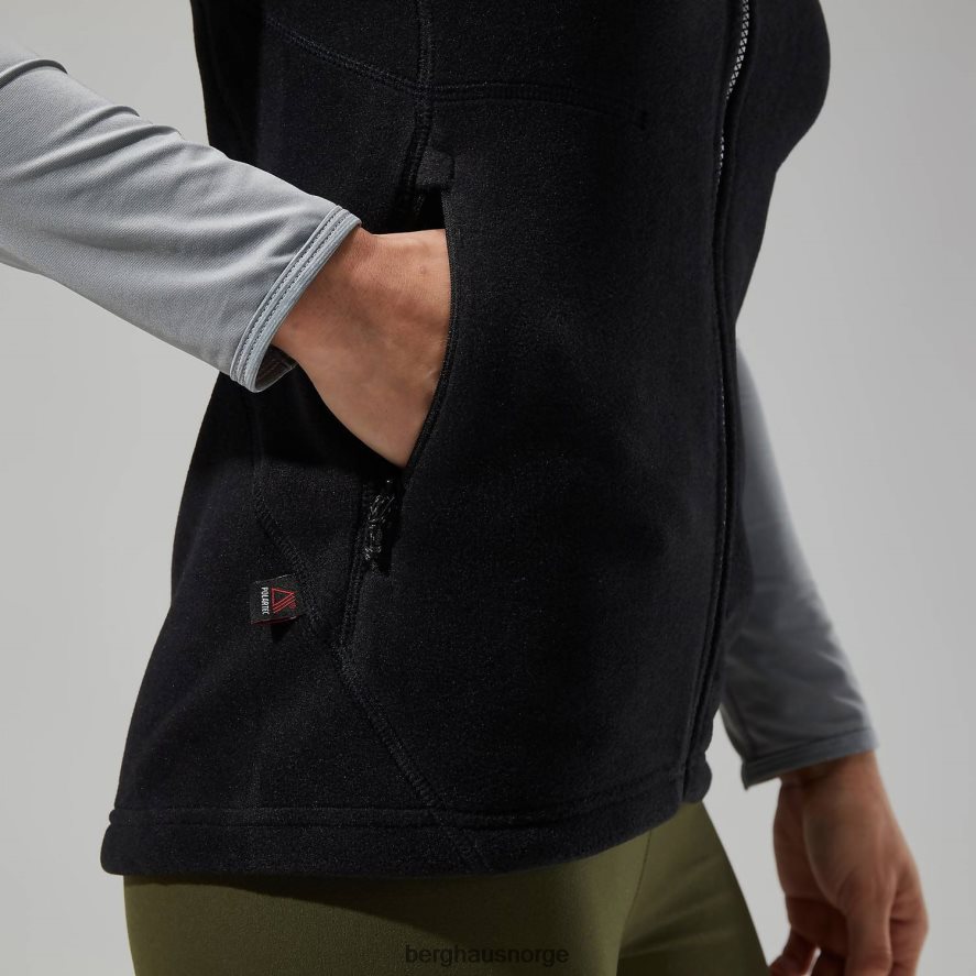 prisme polartec interaktiv vest Berghaus kvinner svart F262D6441 klær