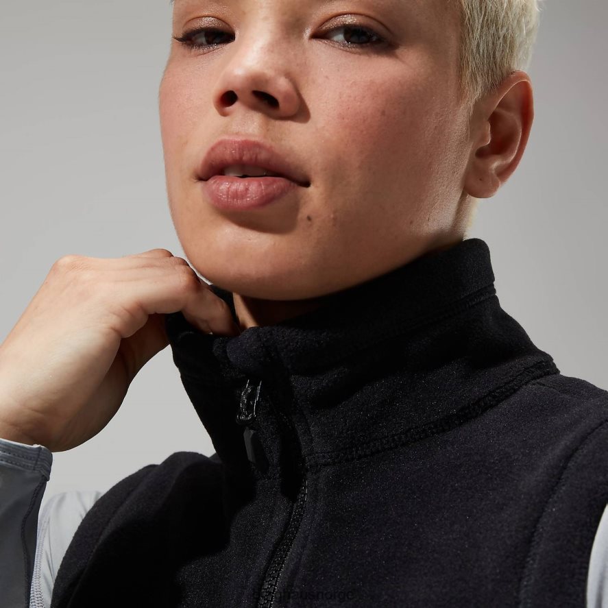 prisme polartec interaktiv vest Berghaus kvinner svart F262D6441 klær