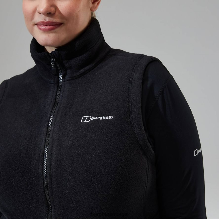 prisme polartec interaktiv vest Berghaus kvinner svart F262D6441 klær