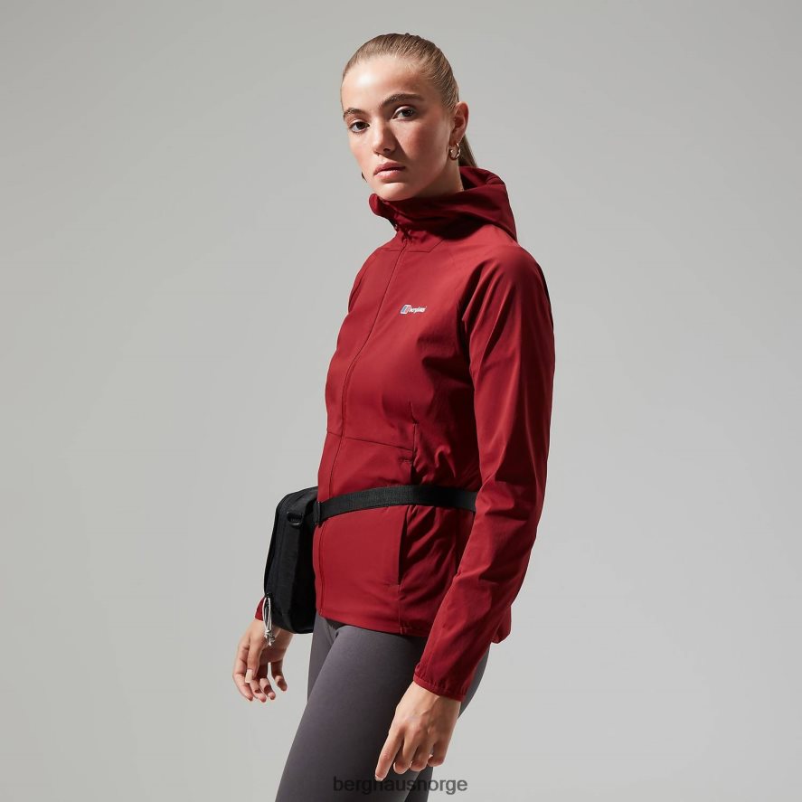urban arrina hettejakke med full glidelås Berghaus kvinner urb syrah F262D6439 klær