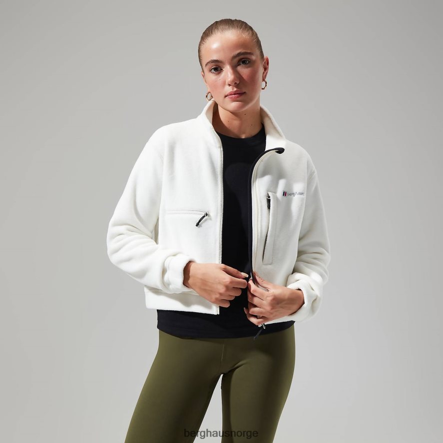 urban cropped co-ord fleecejakke Berghaus kvinner kokosmelk/naturlig F262D6431 klær