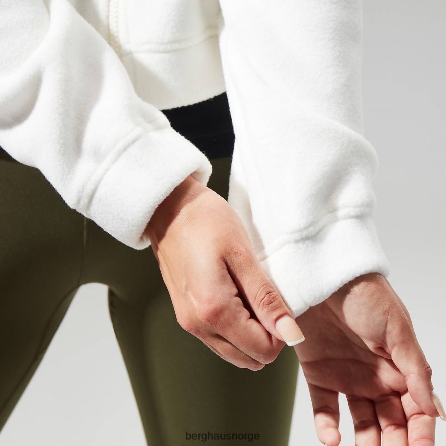 urban cropped co-ord fleecejakke Berghaus kvinner kokosmelk/naturlig F262D6431 klær