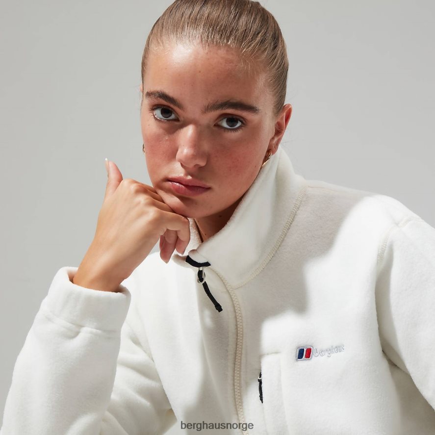 urban cropped co-ord fleecejakke Berghaus kvinner kokosmelk/naturlig F262D6431 klær
