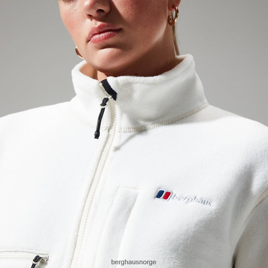 urban cropped co-ord fleecejakke Berghaus kvinner kokosmelk/naturlig F262D6431 klær
