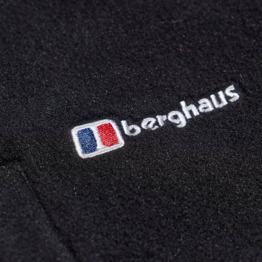urban cropped co-ord fleecejakke Berghaus kvinner kulsvart F262D6430 klær