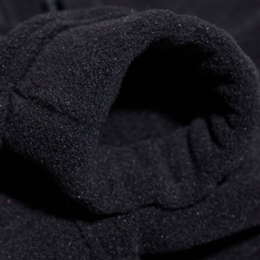 urban cropped co-ord fleecejakke Berghaus kvinner kulsvart F262D6430 klær