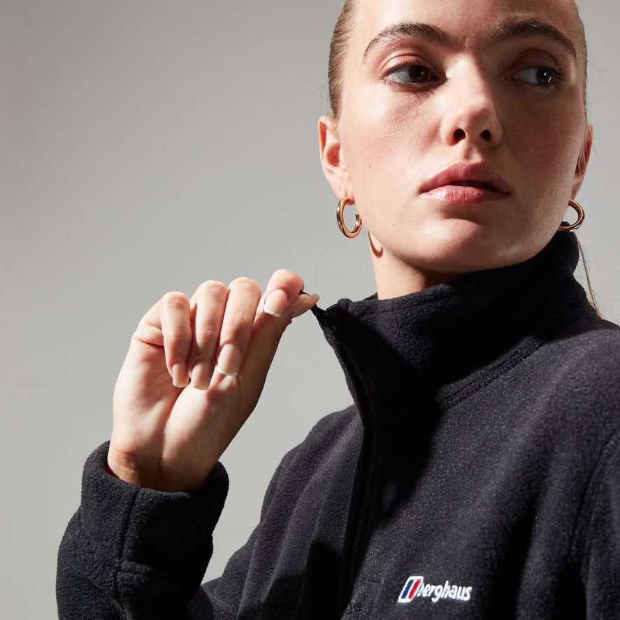urban cropped co-ord fleecejakke Berghaus kvinner kulsvart F262D6430 klær