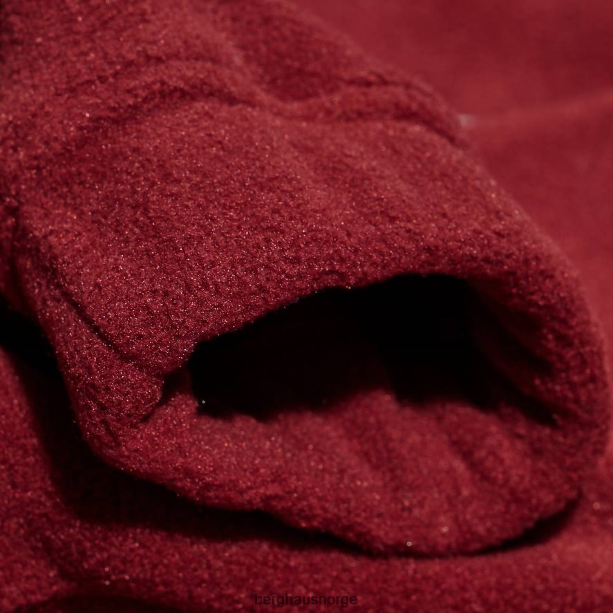 urban cropped co-ord fleecejakke Berghaus kvinner syrah/mørk rød F262D6432 klær