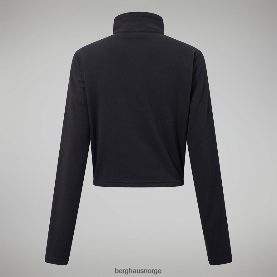 urban prisme crop halv glidelås Berghaus kvinner svart F262D6417 klær