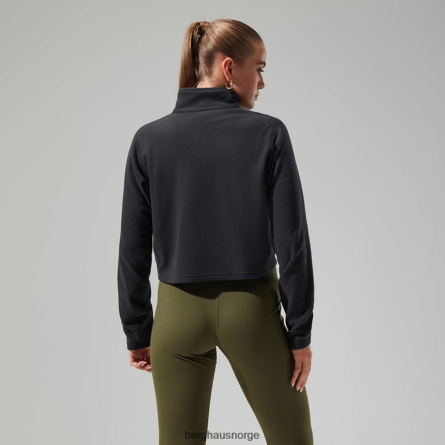 urban prisme crop halv glidelås Berghaus kvinner svart F262D6417 klær
