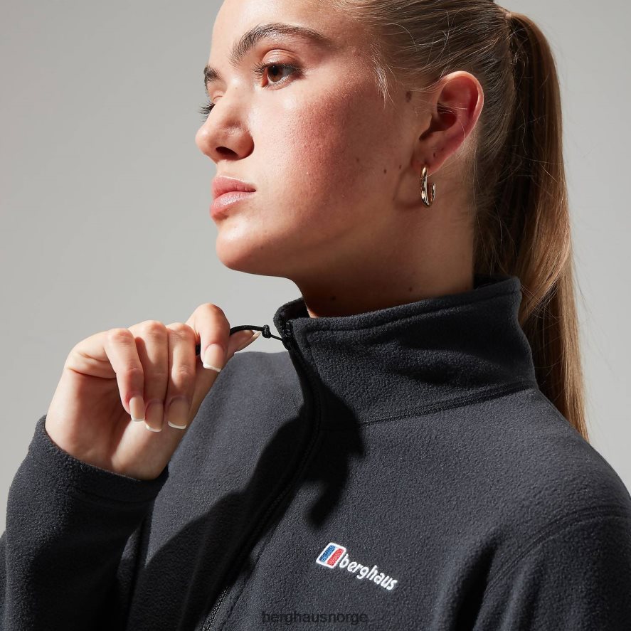 urban prisme crop halv glidelås Berghaus kvinner svart F262D6417 klær