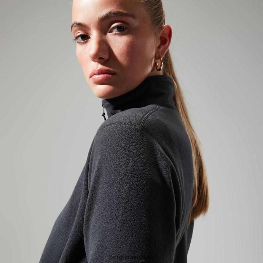 urban prisme crop halv glidelås Berghaus kvinner svart F262D6417 klær