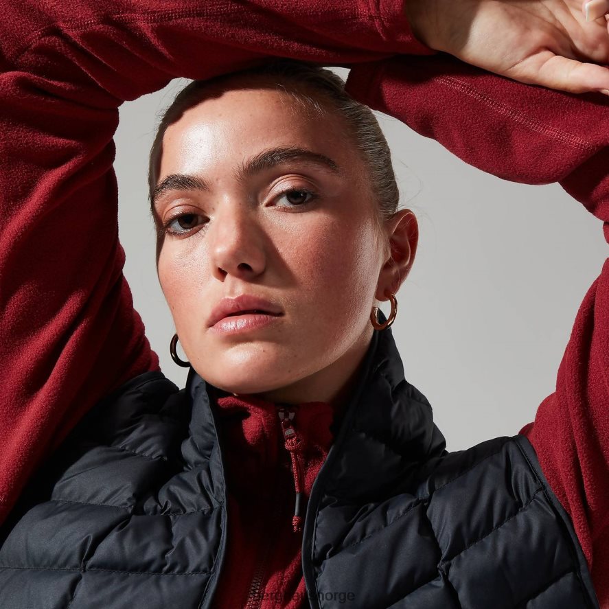 urban prisme crop halv glidelås Berghaus kvinner syrah F262D6418 klær