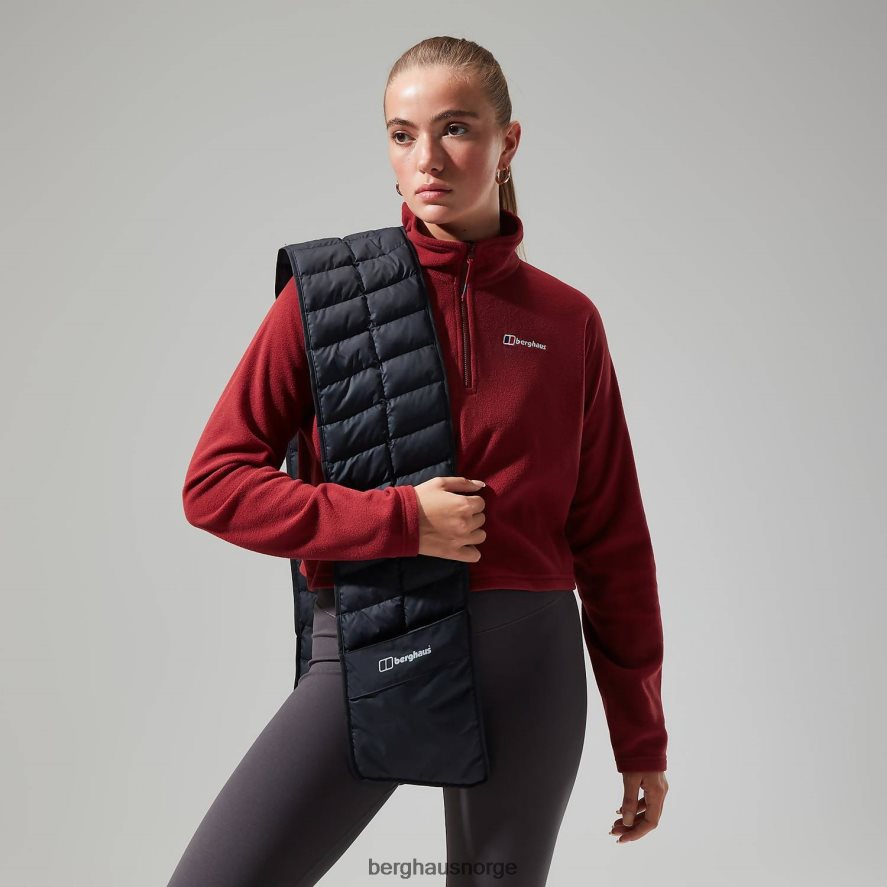 urban prisme crop halv glidelås Berghaus kvinner syrah F262D6418 klær