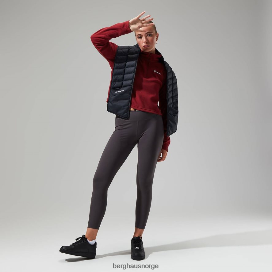 urban prisme crop halv glidelås Berghaus kvinner syrah F262D6418 klær