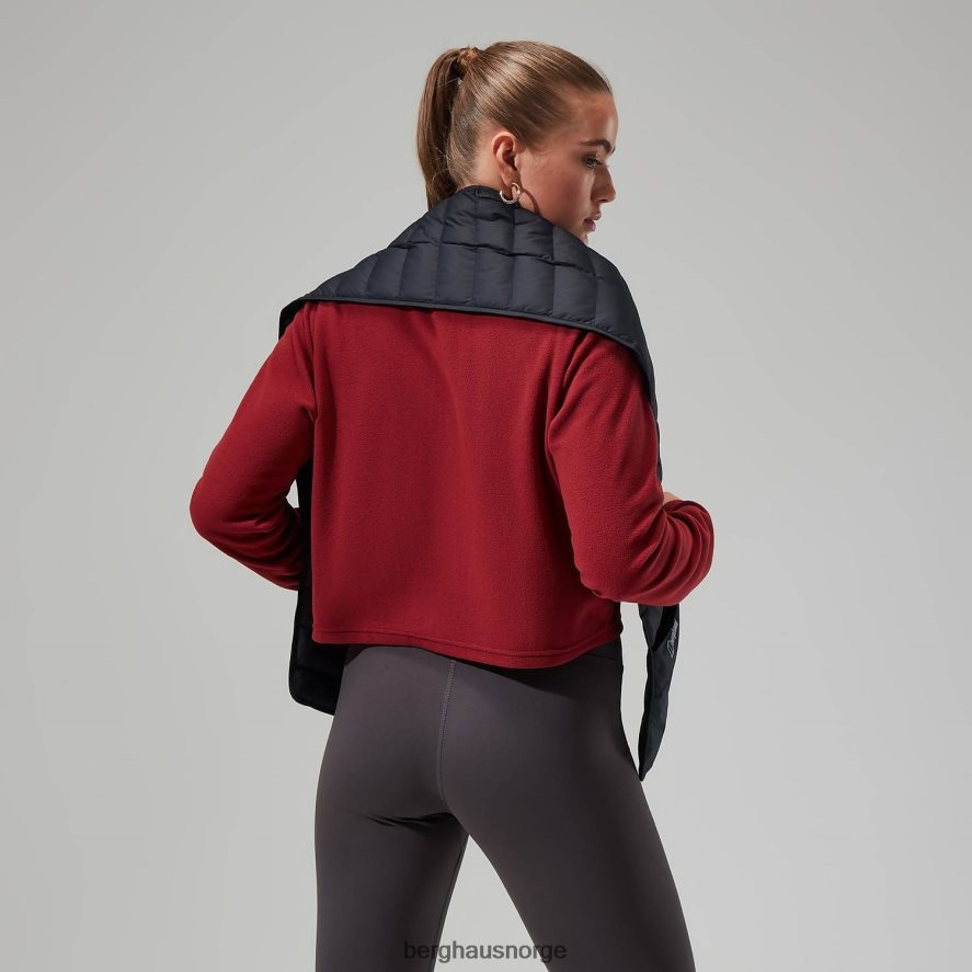 urban prisme crop halv glidelås Berghaus kvinner syrah F262D6418 klær