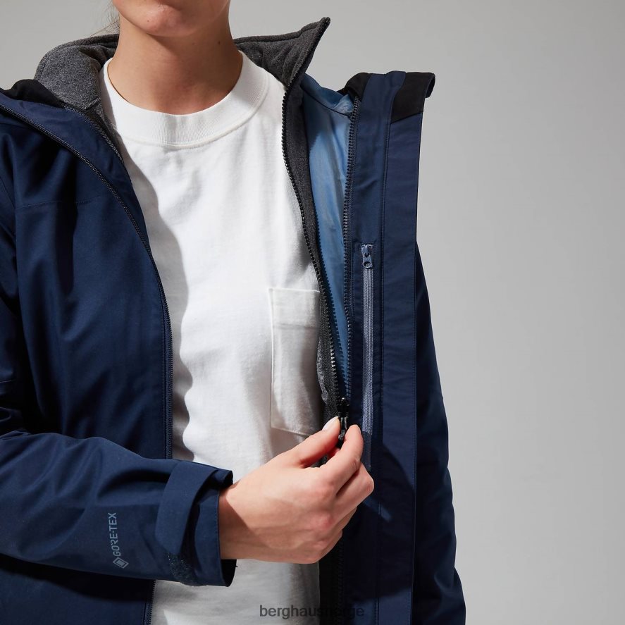 fellmaster gemini 3-i-1 jakke Berghaus kvinner blå F262D6356 klær