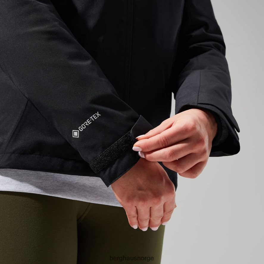 fellmaster gemini 3-i-1 jakke Berghaus kvinner svart F262D6355 klær