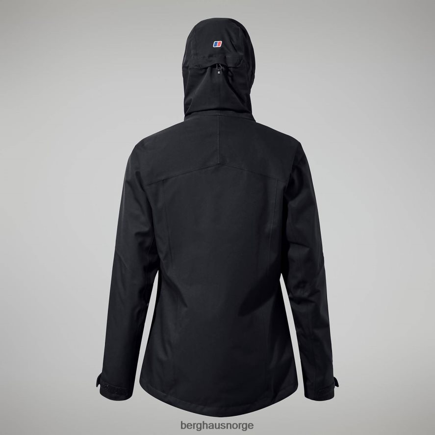 fellmaster gemini 3-i-1 jakke Berghaus kvinner svart F262D6355 klær