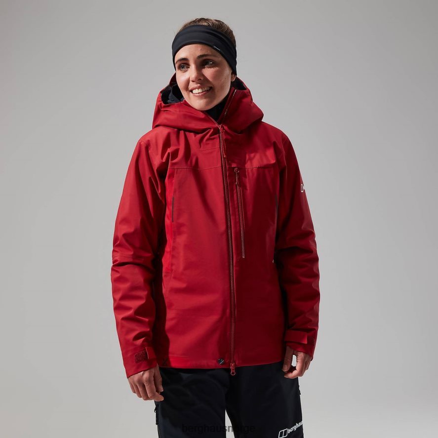mtn seeker gtx jakke Berghaus kvinner rød dahlia/haute rød F262D6353 klær