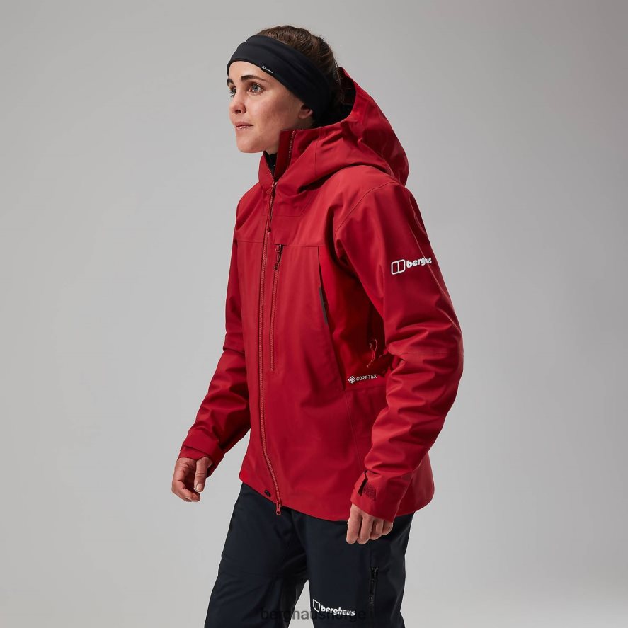 mtn seeker gtx jakke Berghaus kvinner rød dahlia/haute rød F262D6353 klær