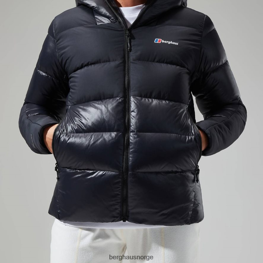arkos reflekterende dunjakke Berghaus kvinner kulsvart F262D6396 klær