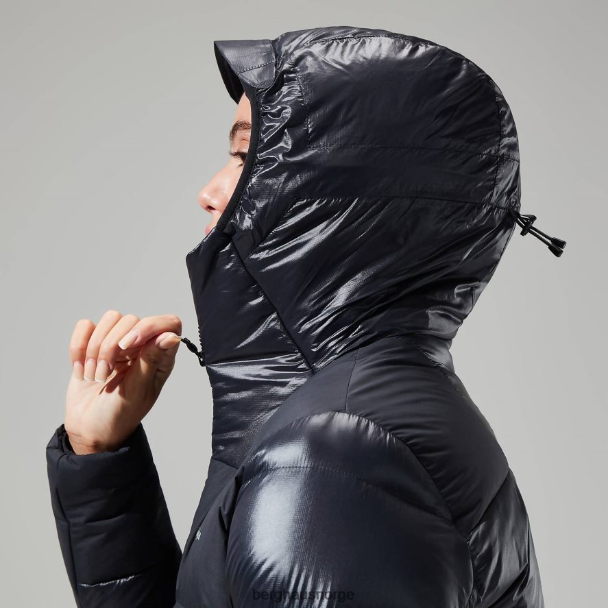 arkos reflekterende dunjakke Berghaus kvinner kulsvart F262D6396 klær