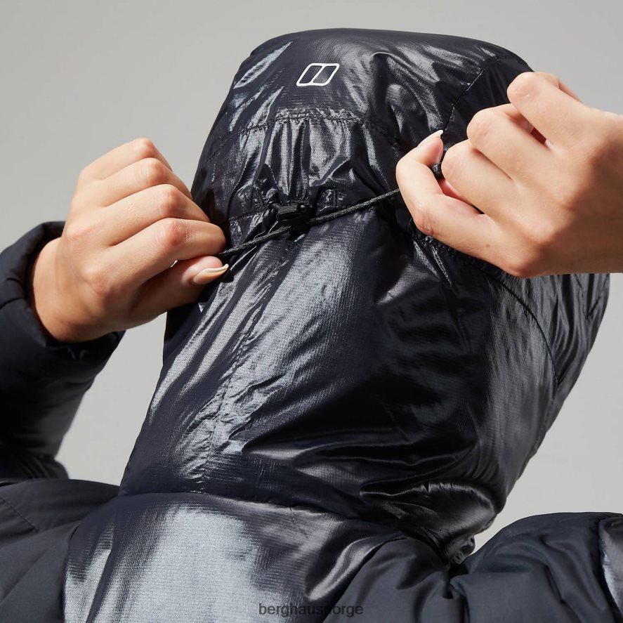 arkos reflekterende dunjakke Berghaus kvinner kulsvart F262D6396 klær
