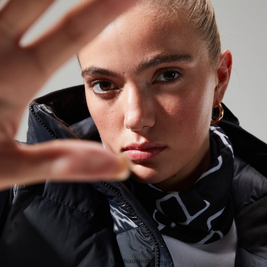 arkos reflekterende dunjakke Berghaus kvinner kulsvart F262D6396 klær