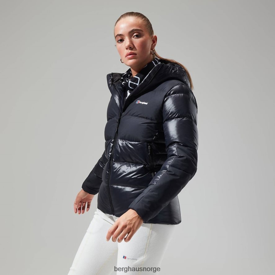 arkos reflekterende dunjakke Berghaus kvinner kulsvart F262D6396 klær