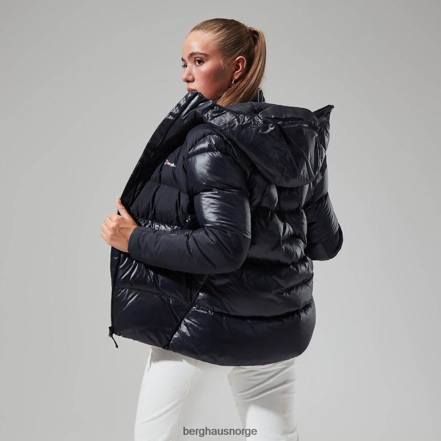 arkos reflekterende dunjakke Berghaus kvinner kulsvart F262D6396 klær