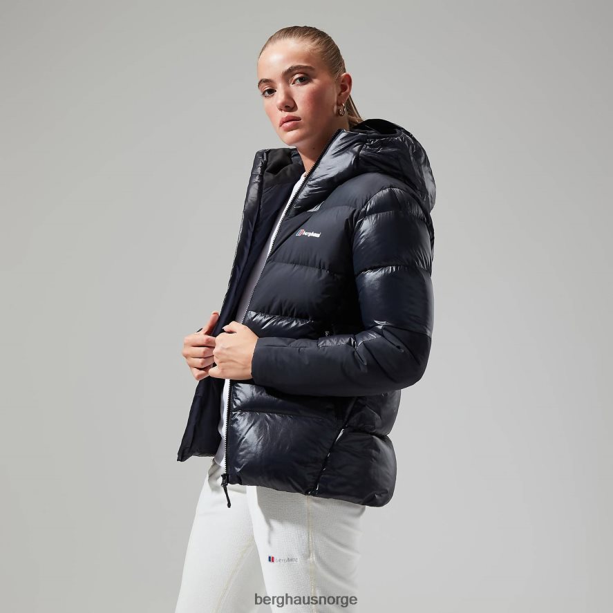 arkos reflekterende dunjakke Berghaus kvinner kulsvart F262D6396 klær