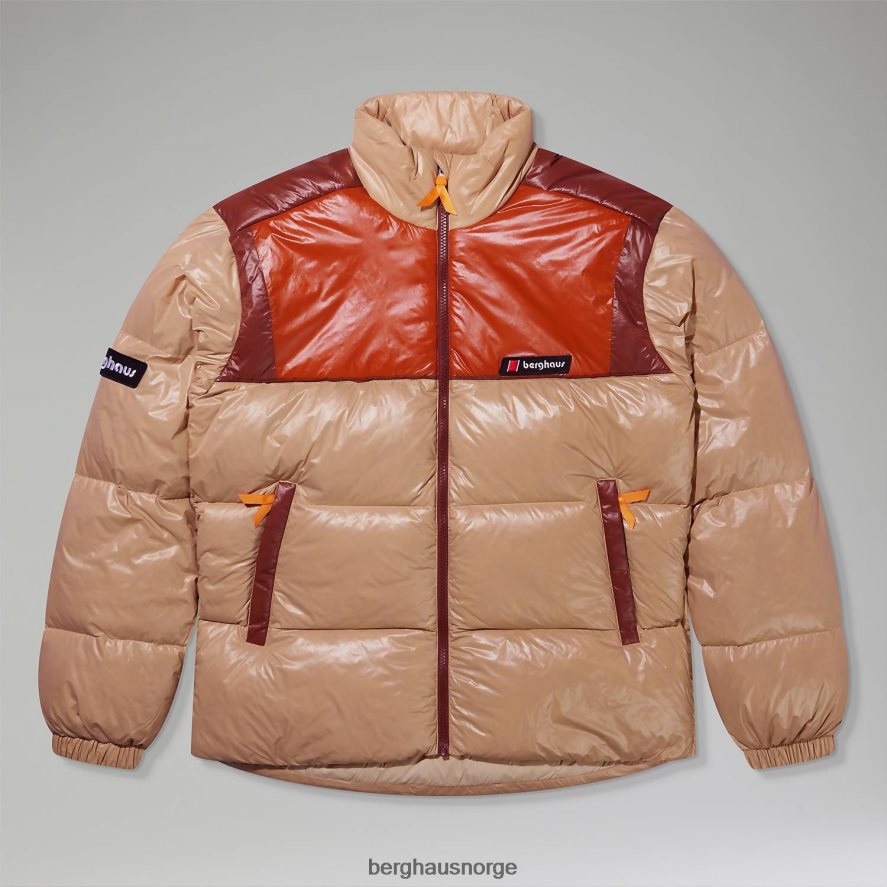 blockback dunjakker Berghaus kvinner lysebrun/brun F262D6410 klær