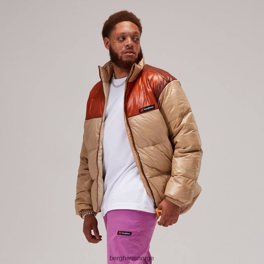 blockback dunjakker Berghaus kvinner lysebrun/brun F262D6410 klær