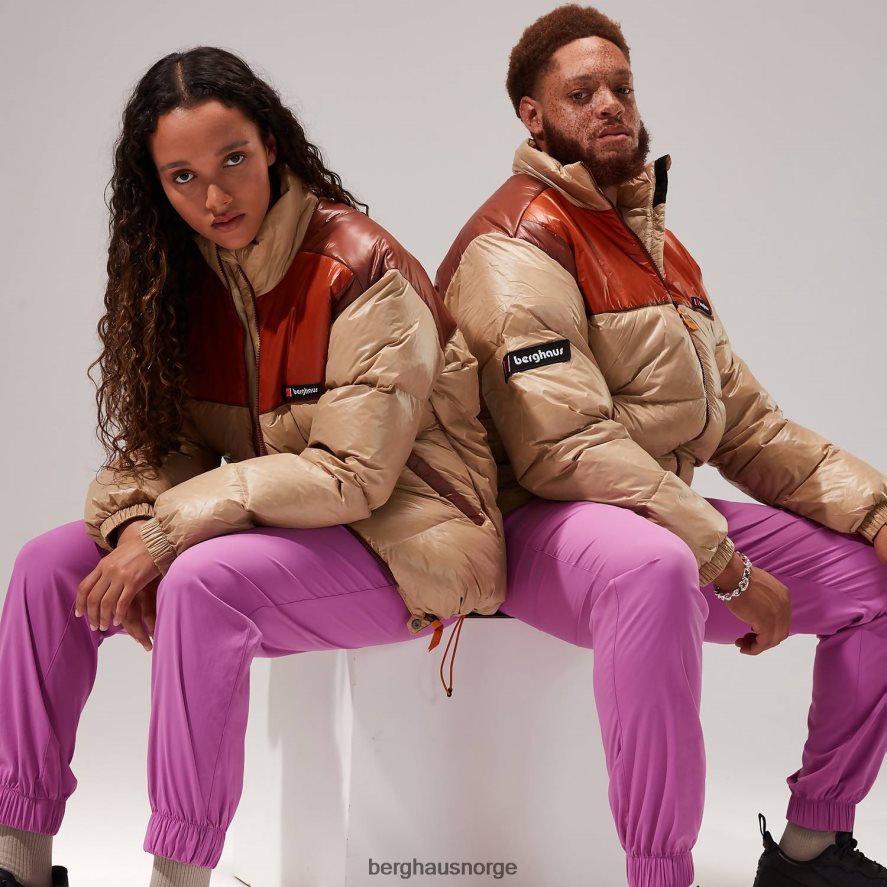 blockback dunjakker Berghaus kvinner lysebrun/brun F262D6410 klær