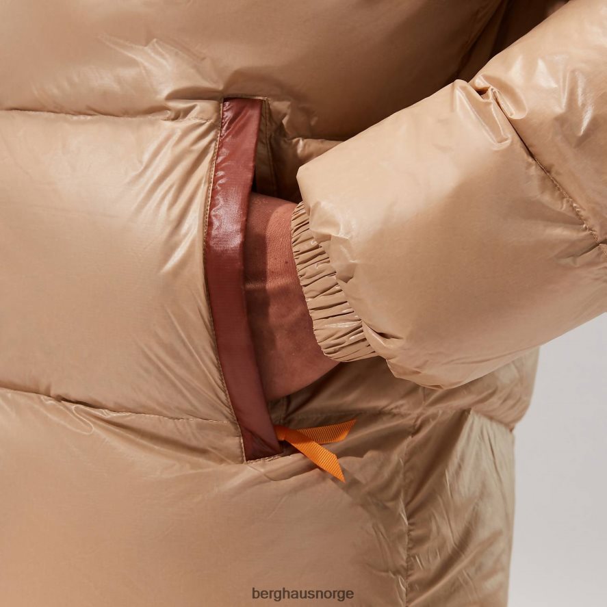 blockback dunjakker Berghaus kvinner lysebrun/brun F262D6410 klær