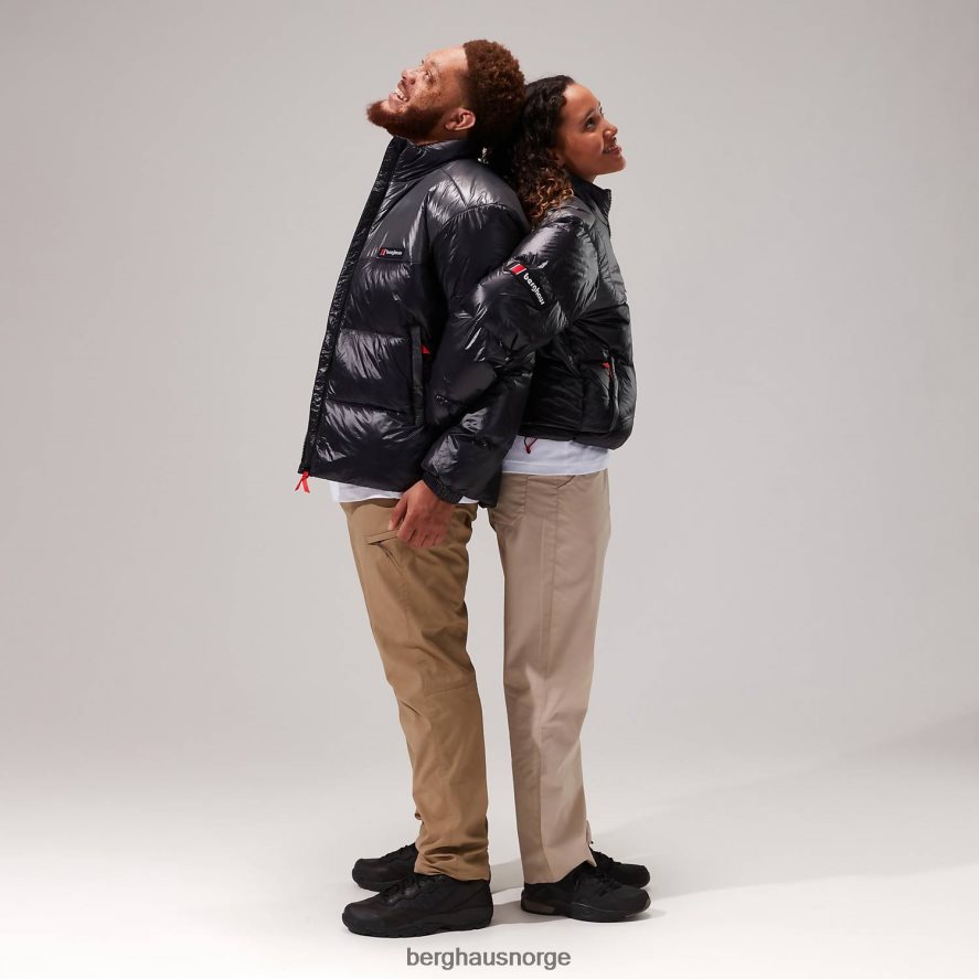 blockback dunjakker Berghaus kvinner svart/grå F262D6409 klær