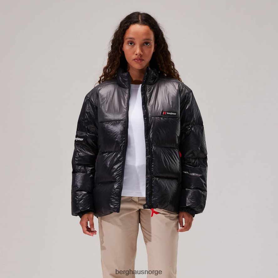 blockback dunjakker Berghaus kvinner svart/grå F262D6409 klær