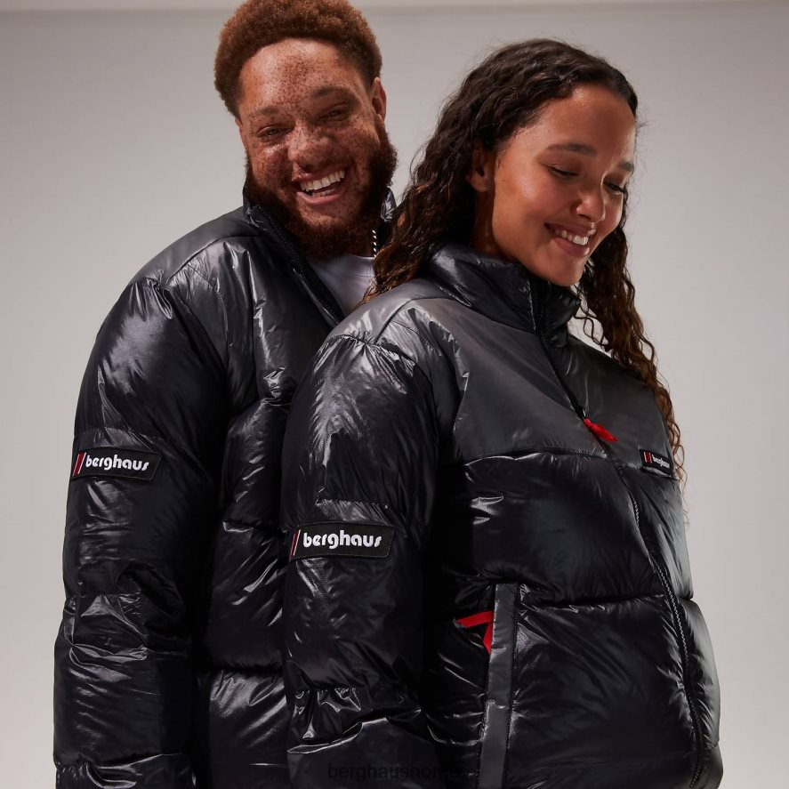 blockback dunjakker Berghaus kvinner svart/grå F262D6409 klær