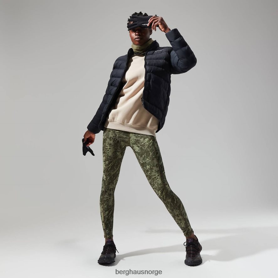 blomstrende jakke Berghaus kvinner kulsvart F262D6386 klær